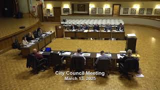 Peabody City Council Regular Meeting - March 13, 2025
