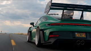 Manthey 992 Gt3Rs In The Dunes 4K