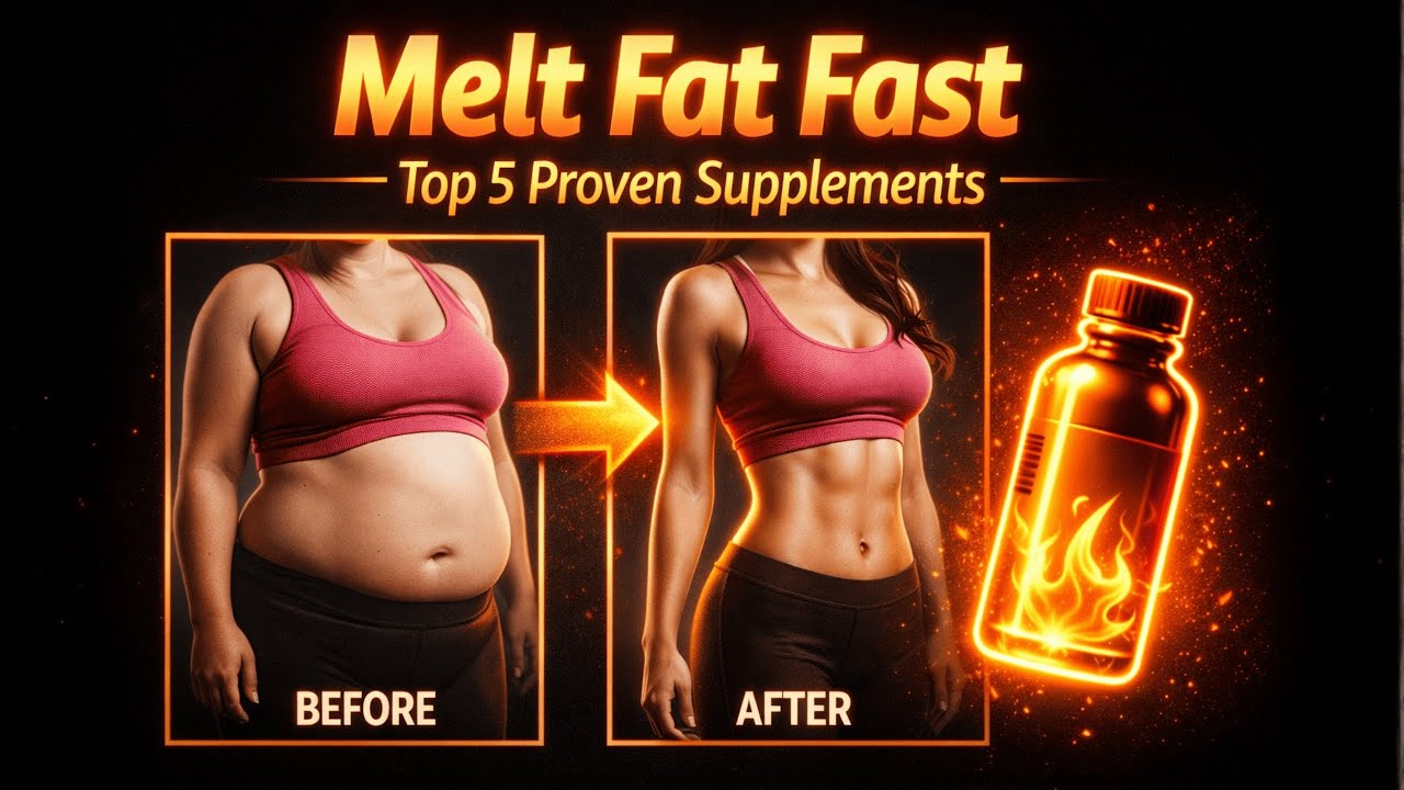 5 Proven Supplements for Faster Fat Loss