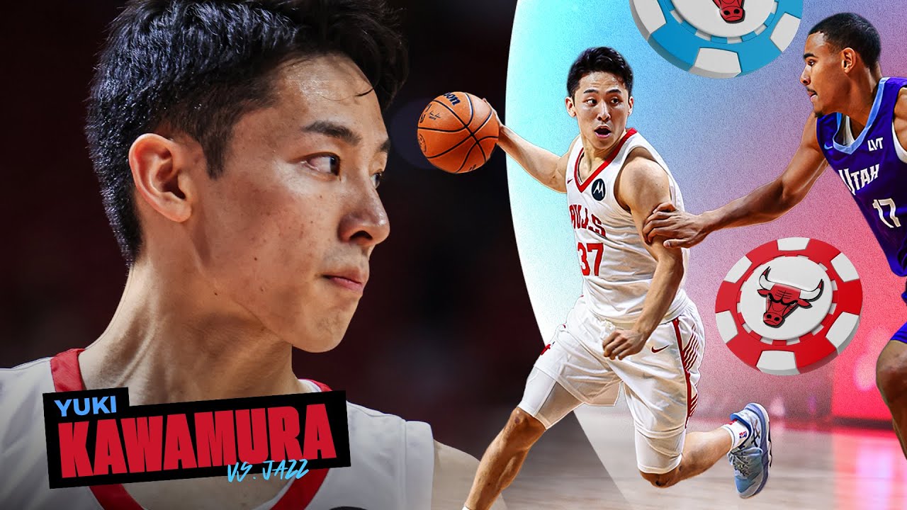 Yuki Kawamura DOMINATES in Summer League 🔥🇯🇵 20 PTS & 10 AST vs. Utah |  Chicago Bulls Highlights