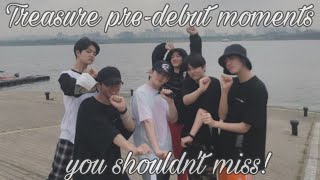 TREASURE | Pre-debut Moments you shouldn't miss!