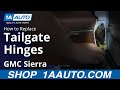 How to Replace Tailgate Hinges 2001-06 GMC Sierra 2500 HD