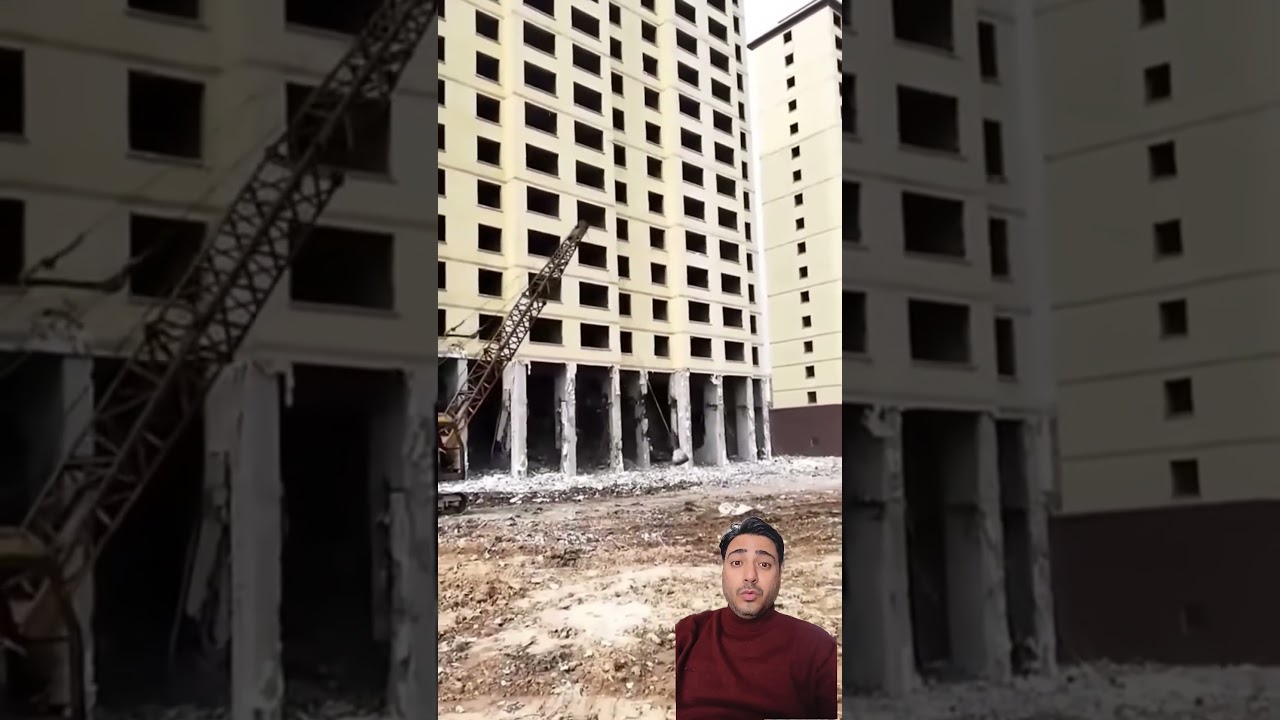 high rise building demolition process 