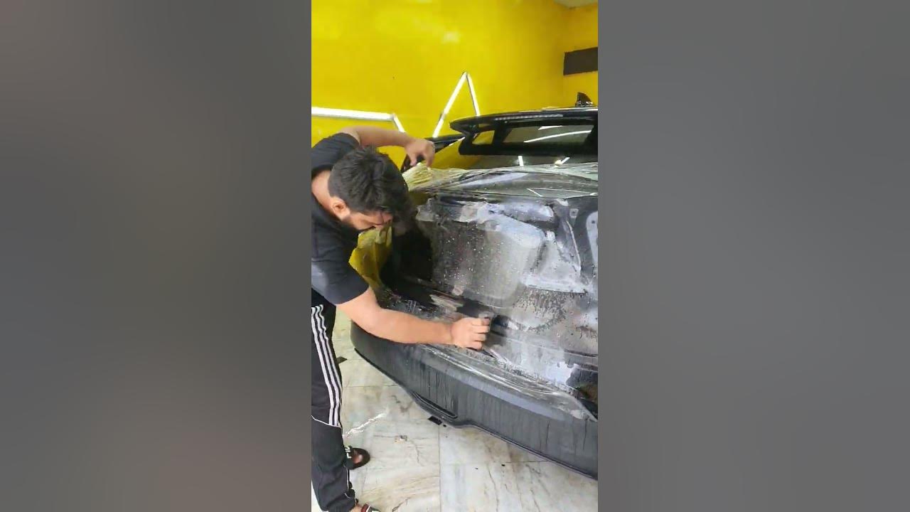 karachi car detailing ToyotaCHR paintprotectionfilm ppf follow 