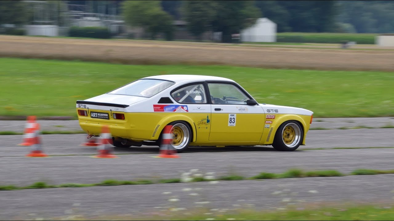 DMSB Slalom AC Kirchenthumbach 27.07.2025 Opel Kadett C Onboard - Robert Stangl
