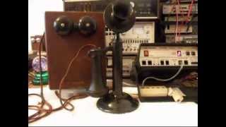 A Western Electric Vintage Candlestick And Bell Box Telephone Repair 618-235-6959