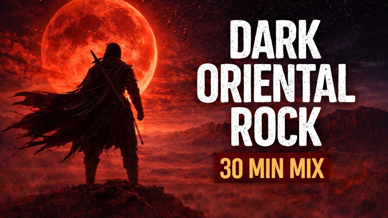 30 Minutes Dark Oriental Rock | Epic Night Drive Instrumental