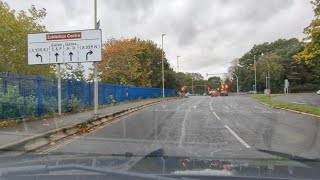 Queens Roundabout, Lynchford Rd 2nd Exit to Government House Rd. Farnborough Driving Test Route Help