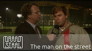 The Man On The Street Over Voetbal Draadstaal