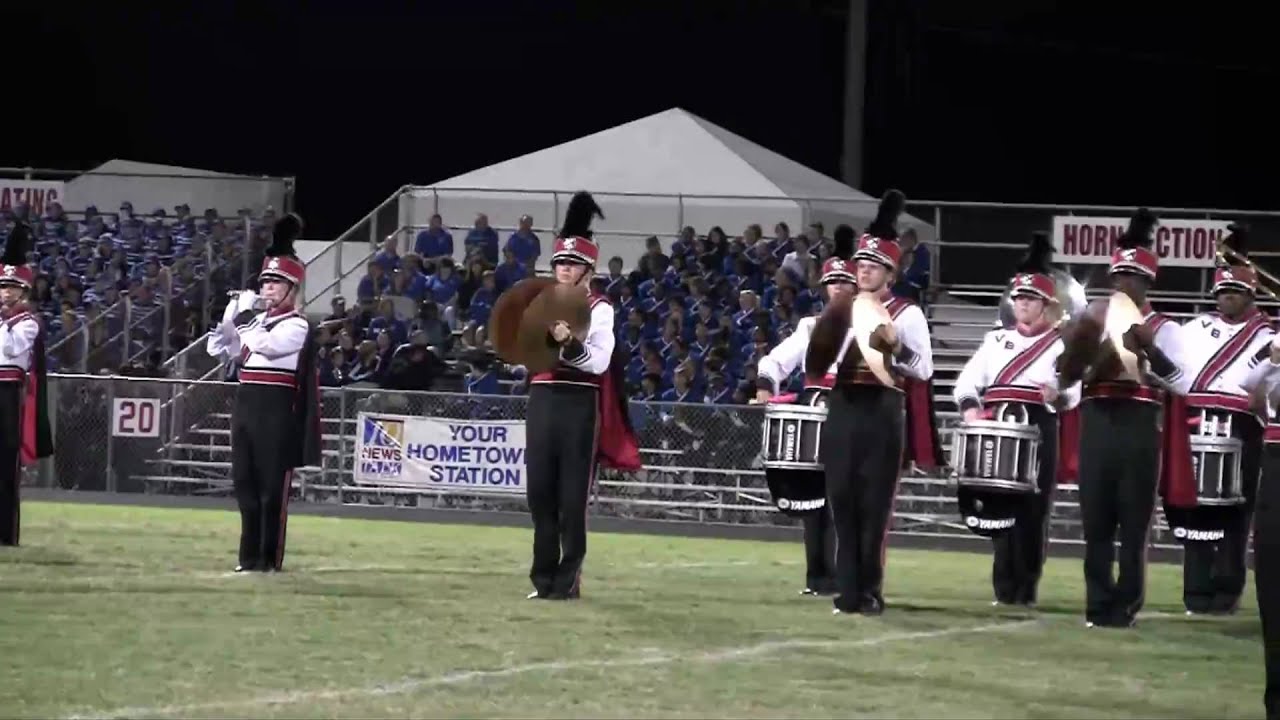 Vero Beach High Marching Band at Crown Jewel Marching Band Festival