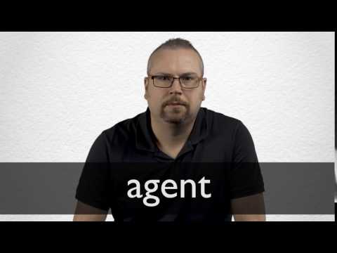 How to pronounce AGENT in British English