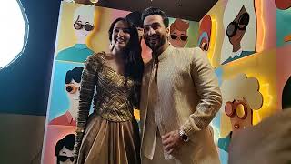 Jasmin Bhasin with Aly Goni come for Bombay Times Fashion week