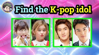 Which One Is A K-Pop Idol? Quiz Game Jean Wu Bts Seventeen Twice
