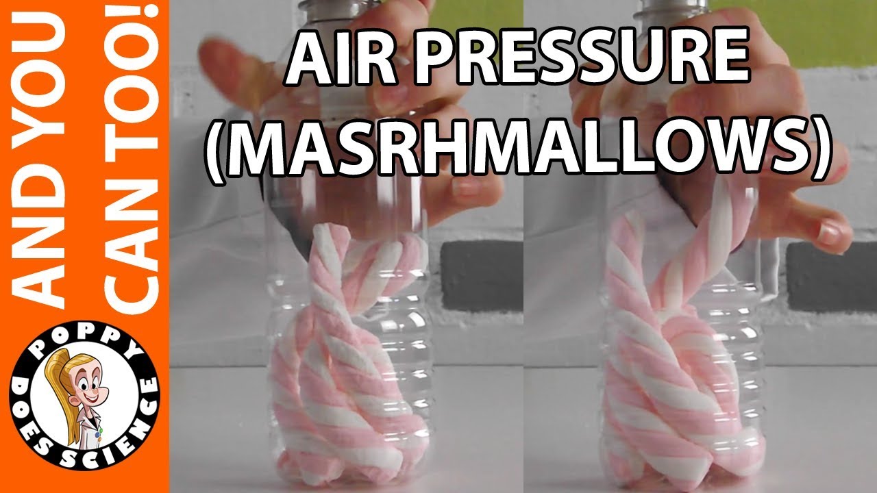 Air Pressure Experiment - Poppy Does Science - Poppy Presents