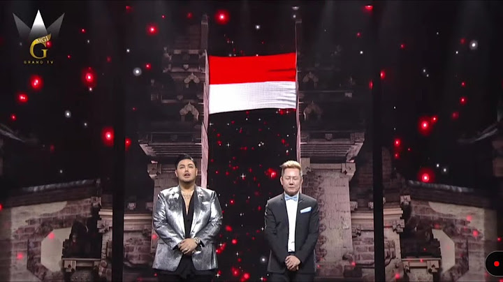 Detik-detik lagu Indonesia raya berkumandang di Miss Grand International 2021 Thailand.