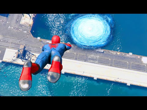 GTA 5 Random Portals #13 (Secret Location/Spiderman Mission/Epic Ragdolls)