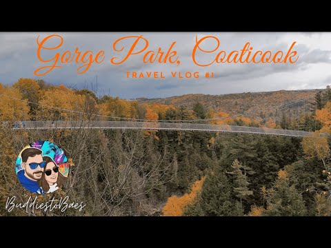 Best Things To Do In Quebec (Canada) - Gorge Coaticook #travel #canada #couplevlog