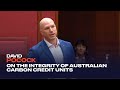 David Pocock - 6 September 2022 - on the integrity of Australian Carbon Credit Units