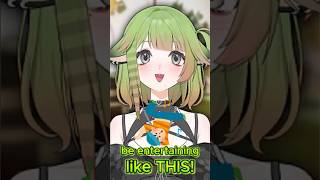 The KEY to being ENTERTAINING #vtuber #shorts #trending