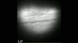 In Situ Compression Of A Ce2O3 Nanocube Of Size 52 Nm With Atomic Resolution