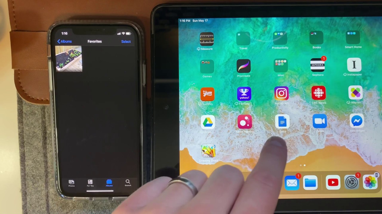 How to use Airdrop on iPhone or iPad - YouTube
