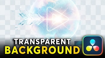 Export Alpha Channel (Transparent Background) | Davinci Resolve Tutorial