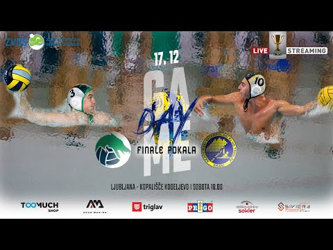 WATER POLO - FINALE OF THE MEN'S CUP - VK LJUBLJANA SLOVAN: AVK TRIGLAV KRANJ