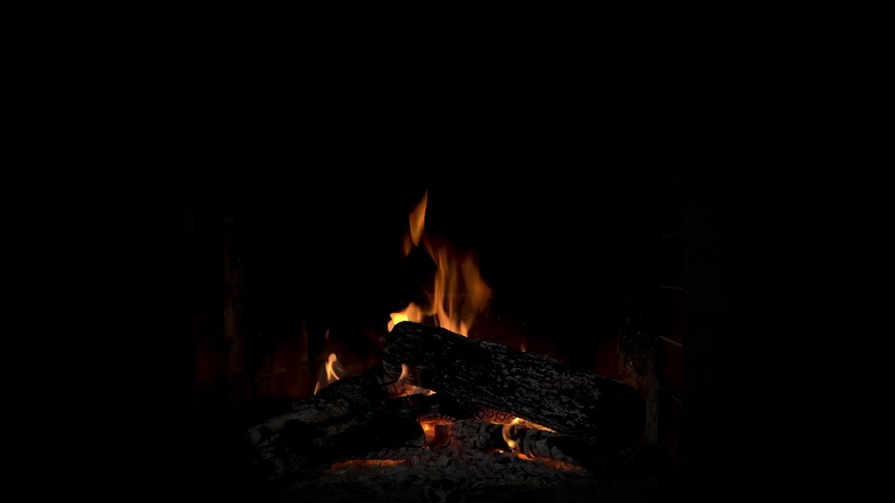 🔥 Fireplace 4K UHD! Fireplace with Crackling Fire Sounds. Fireplace Ambience