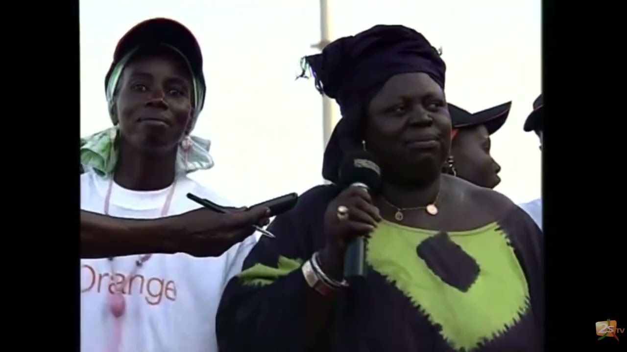 Touss Paul Maurice et certains lutteurs Sérères 