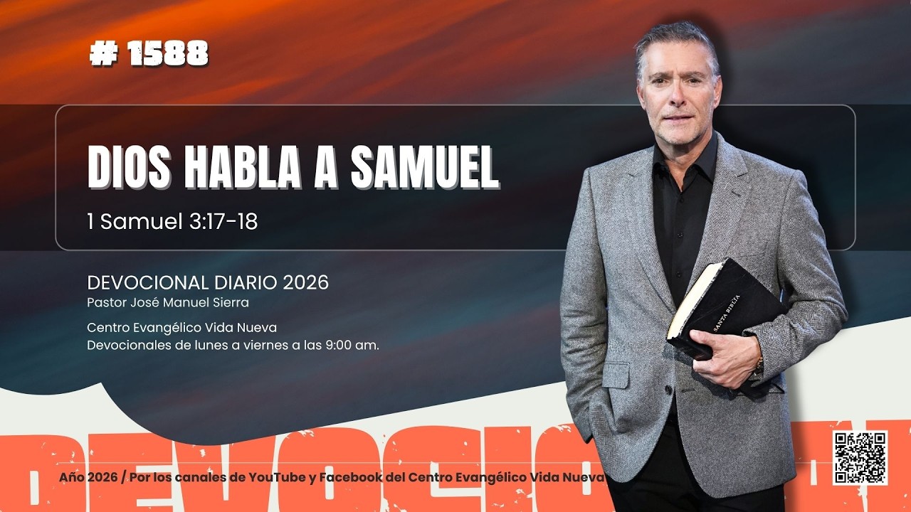 Devocional diario 1588, por el pastor José Manuel Sierra. - YouTube