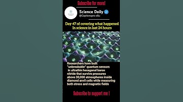 Unbreakable Quantum Sensor #shorts #facts #science