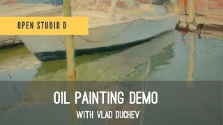 Oil Painting Demo with Vlad Duchev. Learn Oil Painting.