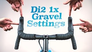 My Di2 Settings for a 1x Gravel bike + E-tube iOS app walkthrough screenshot 5