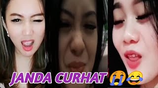 JANDA VIRAL CURHAT DI TIK TOK Buat Para Jomblo