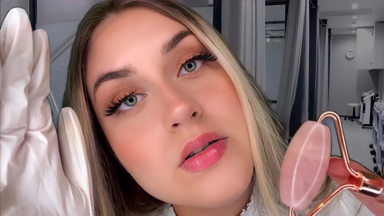 Asmr Deutsch Arzt Roleplay Hautarzt untersucht und behandelt dich👩🏽‍⚕️ Oil Massage Dermatologe