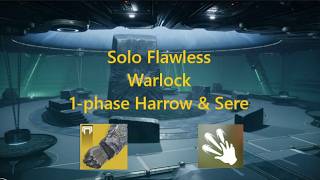Solo Flawless Equilibrium | Warlock | One Phase both bosses