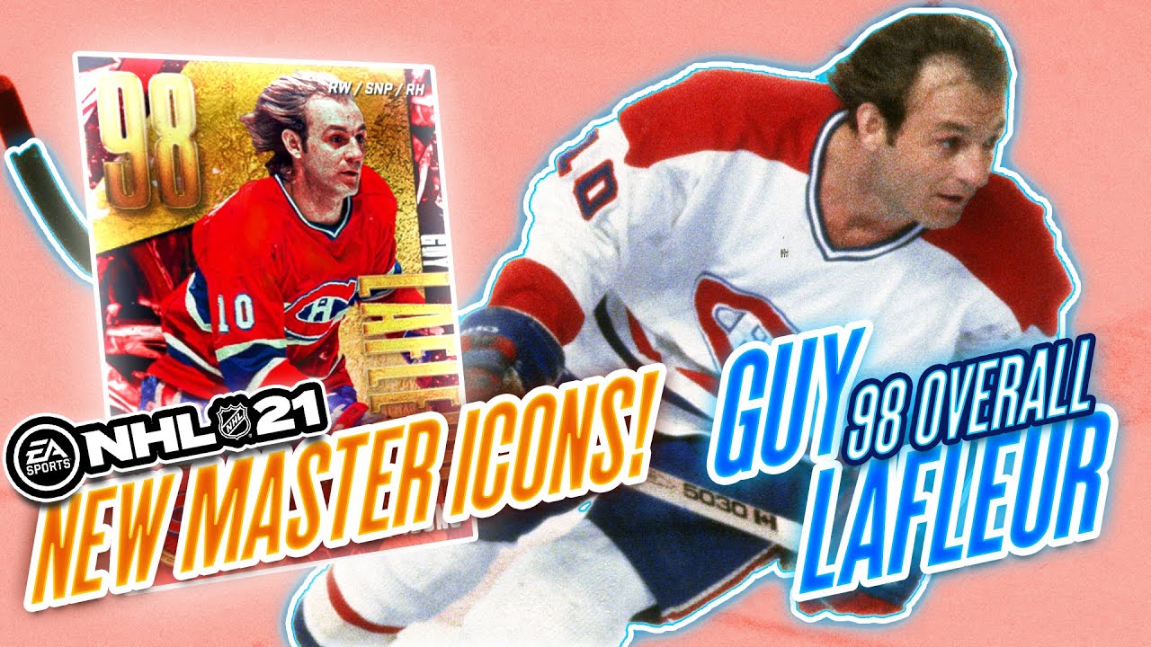 NHL 21 | NEW DYNAMIC DUOS AND GOLD MASTER ICONS! | 98 LAFLEUR