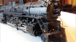 $2,750 Rare HO Brass PFM CB&Q 4-8-4 Steam Locomotive Model