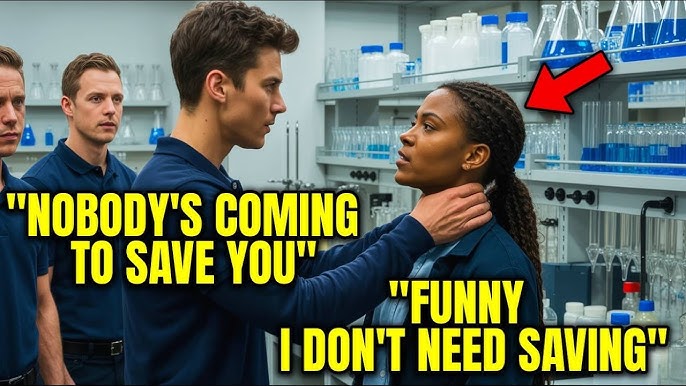 Racist Bully Grabs Black Teacher’s Throat In Lab—Unaware She Had a Military  Past That Would End Him