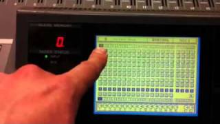 Yamaha O2R mixing desk tutorial
