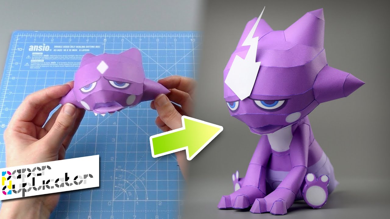 PaperPokés - Pokémon Papercraft: TOXEL