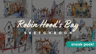 Ian Fennelly's Robin Hood Bay Urban Sketchbook