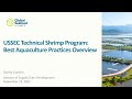 Ussec technical shrimp program  best aquaculture practices overview
