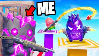 Fortnite PILLARS But We BECOME SPRITES!