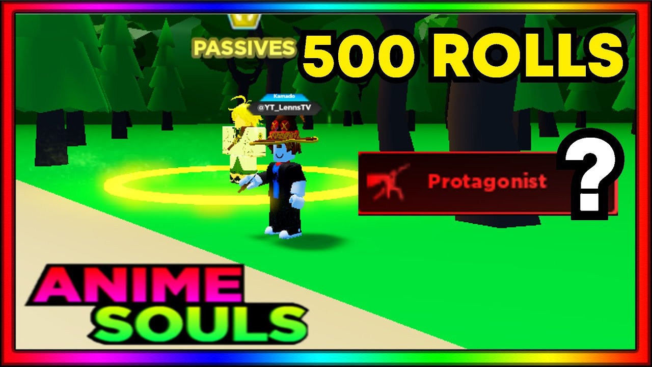 500 PASSIVE ROLLS IN ANIME SOULS SIMULATOR I Anime Souls Simulator I ...