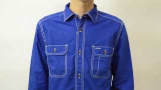 KEARNEY HOUSE（カーニーハウス） オックスフォード素材 ７分袖 ワークシャツ メンズ ７分袖シャツ オックスフォードシャツ 無地シャツ アメカジ 5501-41101