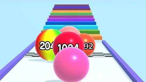 Ball Run 2048 | Merge Number Gameplay Level (161-200) #technohackzgames