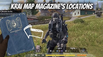 All magazine’s locations in the new KRAI map | Call of Duty Mobile | #codm #codmobile #tips