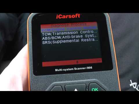 Volvo 850 Module Coverage With i906 iCarsoft Multi System Scan Tool