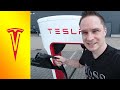 So lädt man einen Tesla am Supercharger